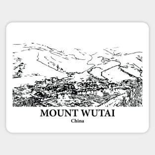 Mount Wutai - China Sticker